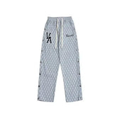 VA Button Side Joggers Pants